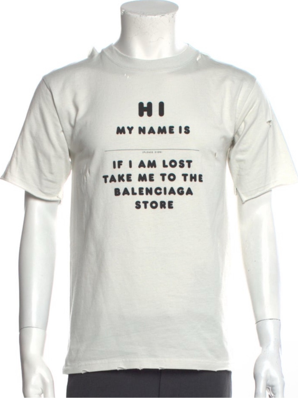 Balenciaga T-shirt oversized - Picture 17 of 17
